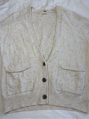 Universal threads Soft Speckled Cream Cardigan Sweater